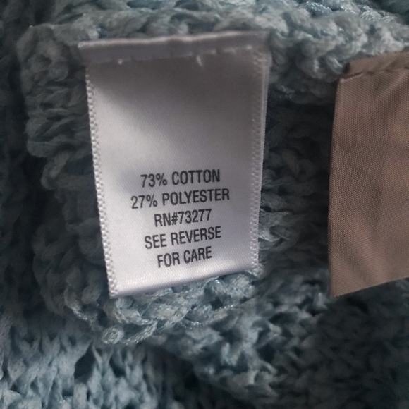 NWT - Dana Buchman Blue Bell Sweater - Size Medium - Picture 8 of 15